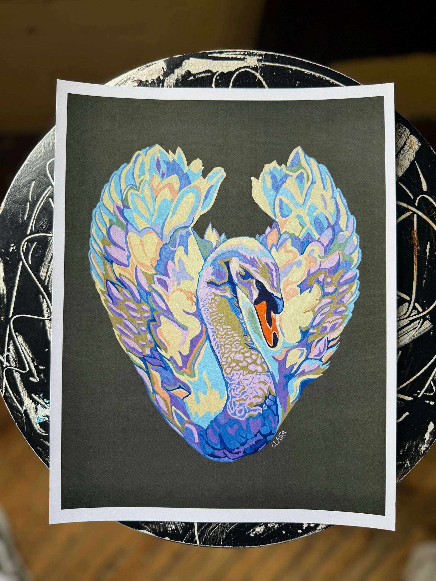 The Swan (Original Painting & Prints Available)