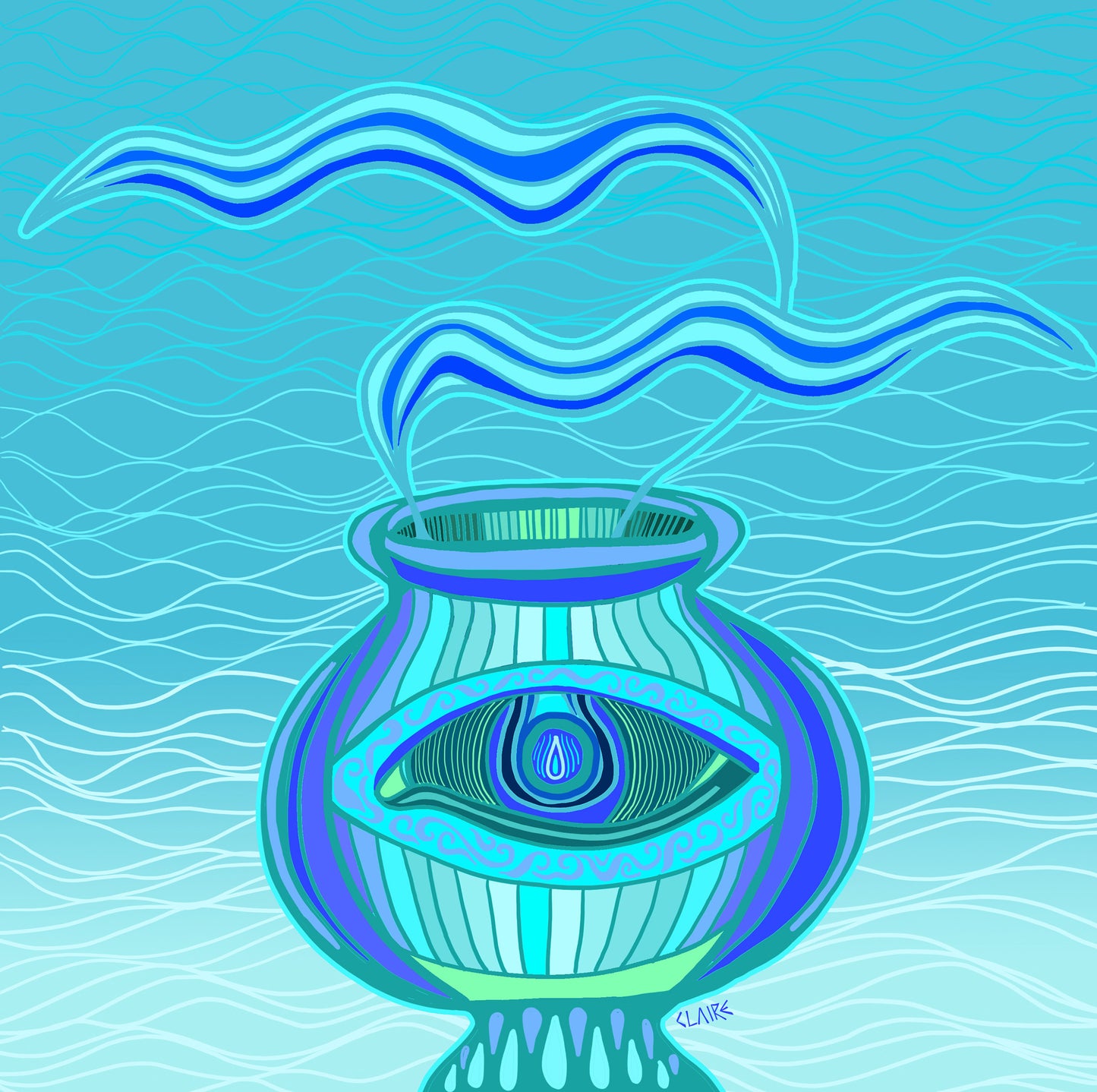 Aquarius (Print)