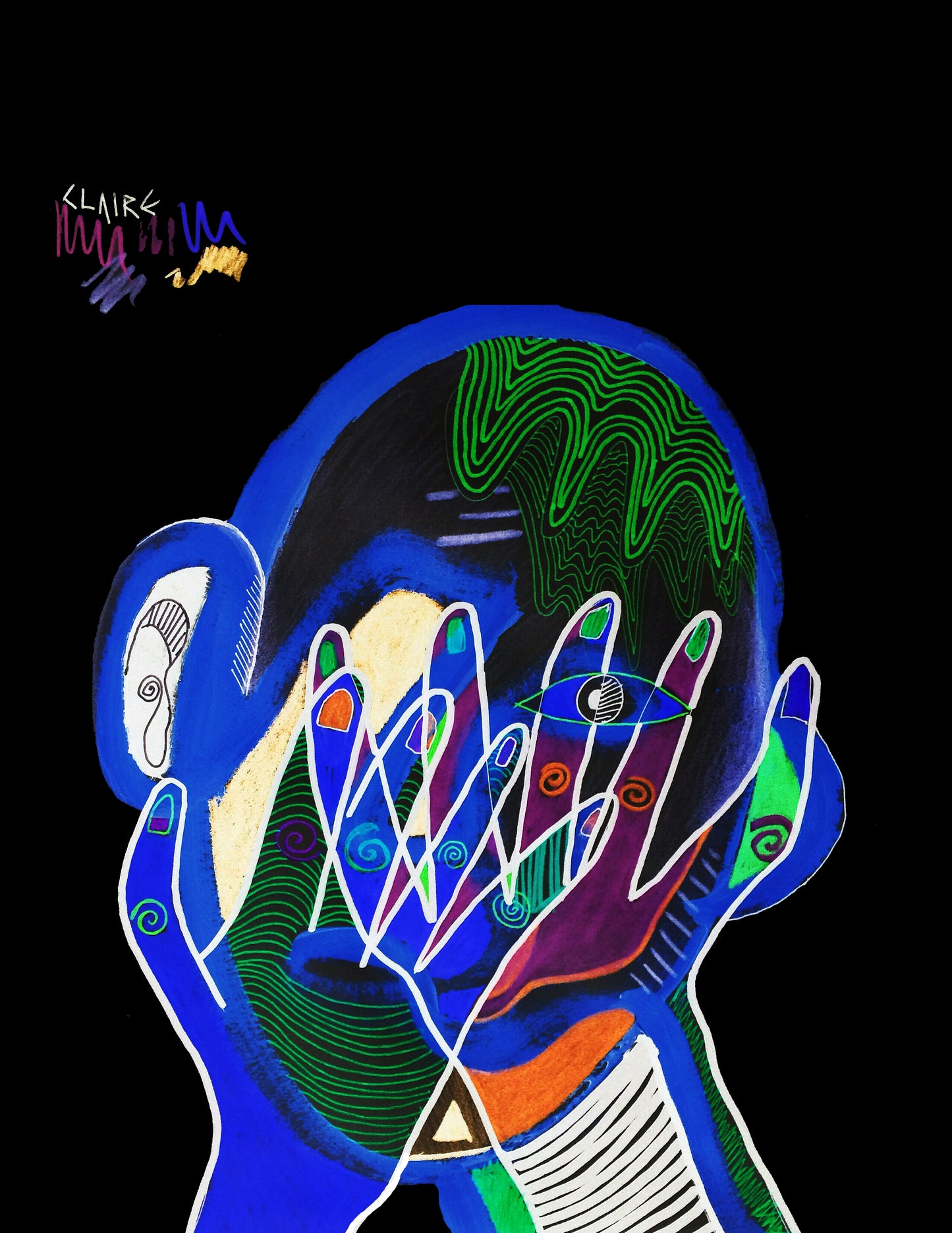 Don't Look At Me (Print)