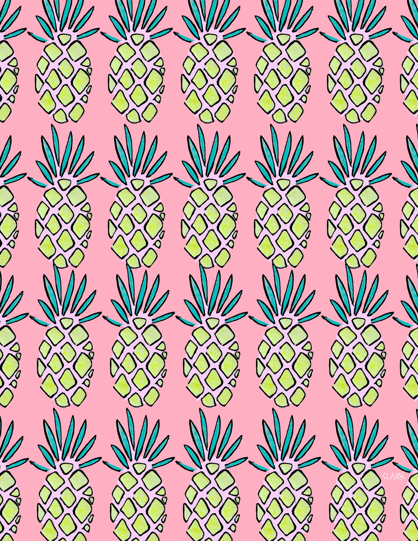 Pineapples (Print)