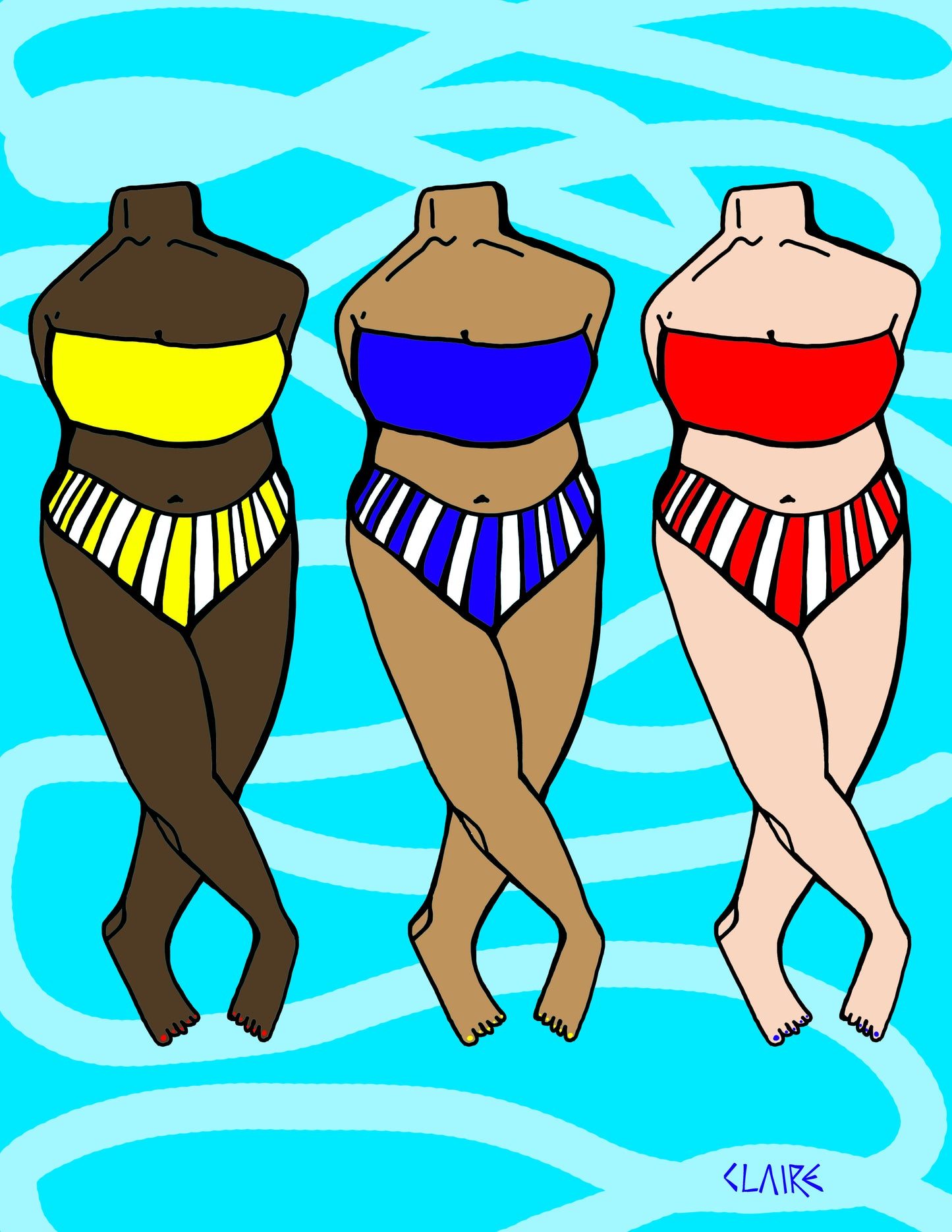 The Bathers (Print)
